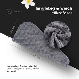Haarturban (2 Stück)