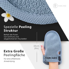 Load image into Gallery viewer, Peelinghandschuhe (2 Stück) aus Bambusfaser