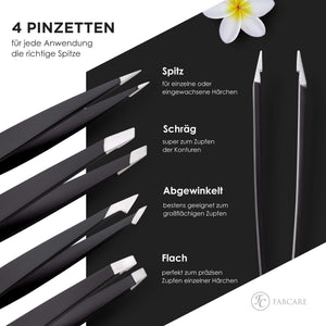 Augenbrauen Pinzetten Set (5-teilig)